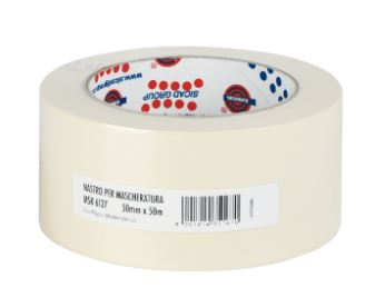 Nastro adesivo in carta "MSK 6127", 50mm x 50 metri