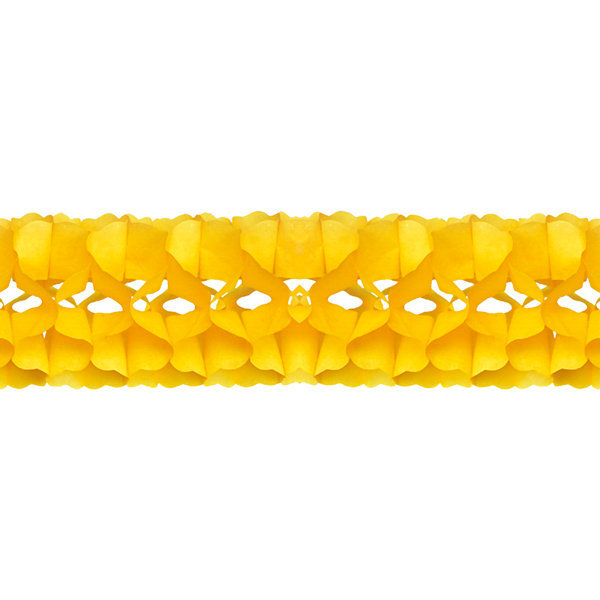 Festone in carta colorata a "Fisarmonica", diametro 18cm, lunghezza 5 metri