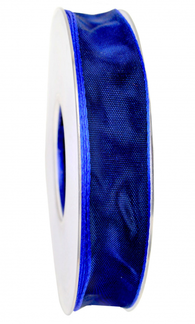 Rotolo nastro animato "Original" in tessuto blu scuro cangiante, lunghezza 25 metri