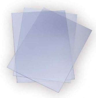 Copertina per rilegatura trasparente, formato A4, confezione da 5 pezzi