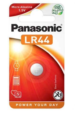 Pila Panasonic LR44 micro alkaline 1.5V