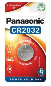 Pila Panasonic CR2032 al litio 3V