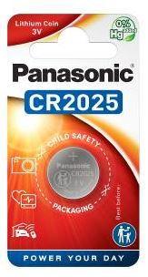 Pila Panasonic CR2025 al litio 3V