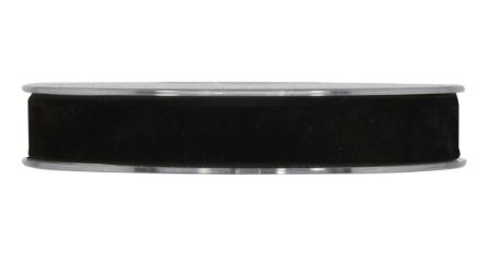 Rotolo nastro "Velvet" doppio velluto nero