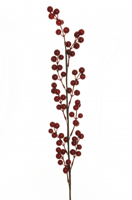 Ramo di bacche rosse, altezza 70 cm