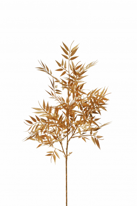 Ramo di bamboo oro, altezza 68 cm