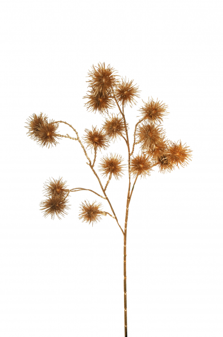 Ramo di rambutan oro, altezza 68 cm
