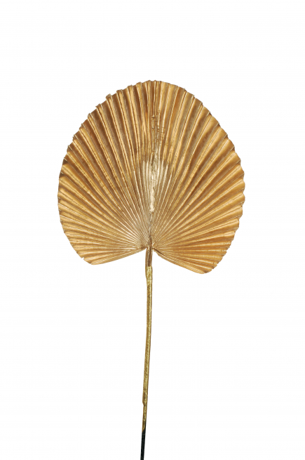 Foglia di palma oro rosato, altezza 54 cm