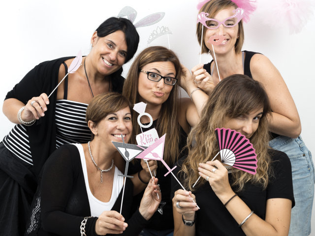 Photo booth "Addio al nubilato", confezione da 10 pezzi