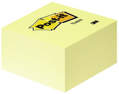 Post-it cubo giallo 7.6x7.6cm