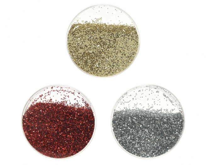 Glitter in barattolo da 10 gr, colori assortiti