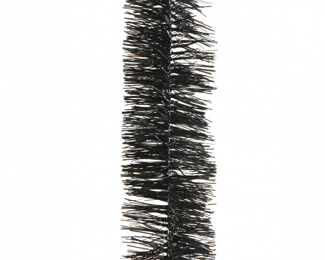 Festone nero, diametro 7 cm, lunghezza 270 cm