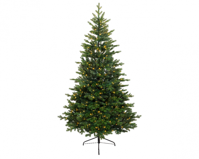 Pino "Allison" con 320 led , altezza 180 cm, diametro base 112 cm