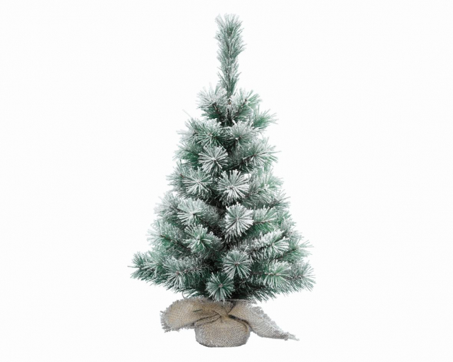 Pino innevato, altezza 90 cm