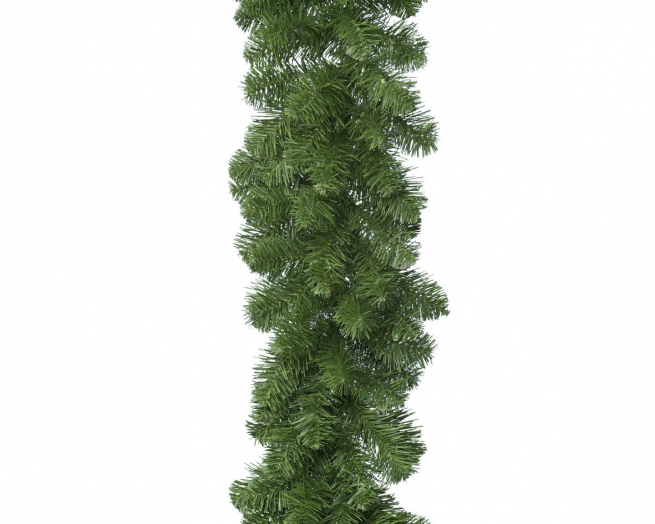 Ghirlanda "Imperial" di pino verde, diametro 25 cm, lunghezza 2.7 metri