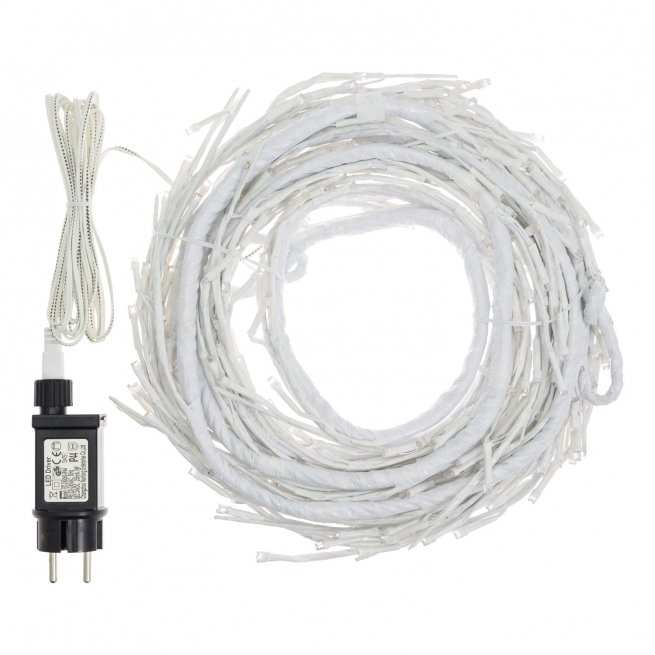 Ramo luci 288 led "Reflex" bianco modellabile, per uso interno ed esterno, lunghezza 3 metri
