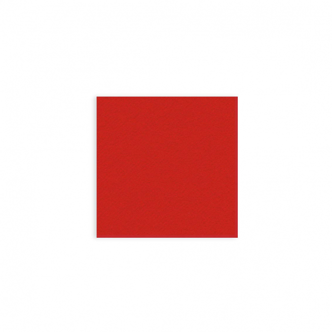 Tovagliolo rosso in tessuto non tessuto airlaid 40x40cm, confezione da 50 pezzi
