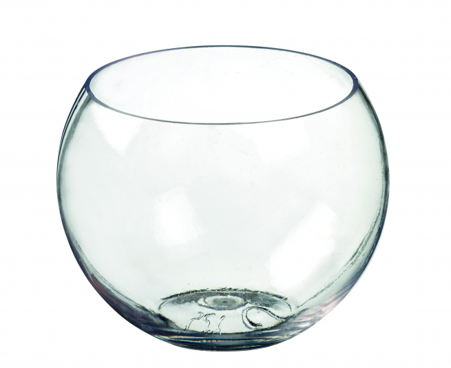 Contenitore fingerfood "Sfera"" in plastica trasparente