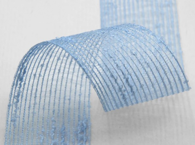 Rotolo nastro retina "Veletta" azzurro, lunghezza 25 metri