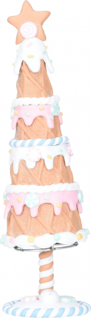 Albero di Natale torta, altezza 20 cm