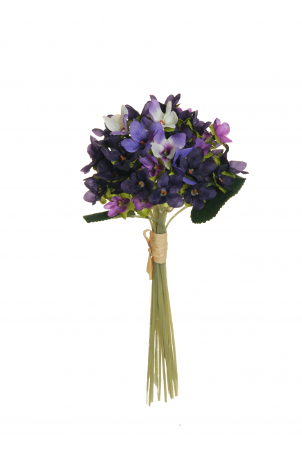 Mazzo di viole, altezza 30 cm