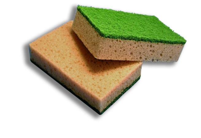 Spugna abrasiva antibatterica, confezione da 10 pezzi