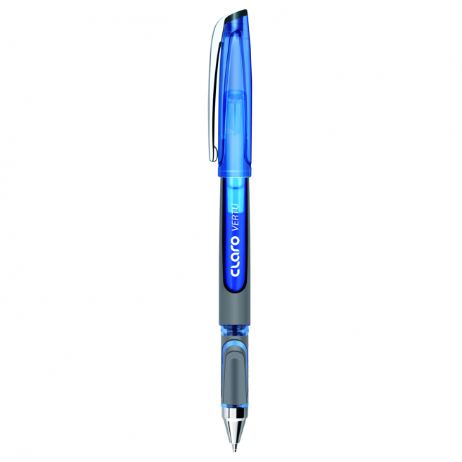 Penna a sfera blu "Claro Vertu", confezione da 10 pezzi