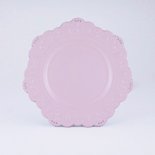 Sottopiatto in PVC, diametro 33 cm, vari colori