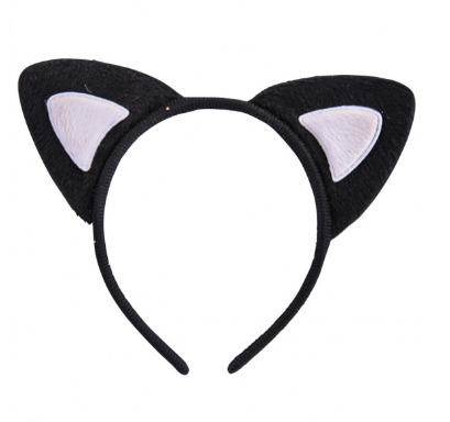 Cerchietto gatta nero