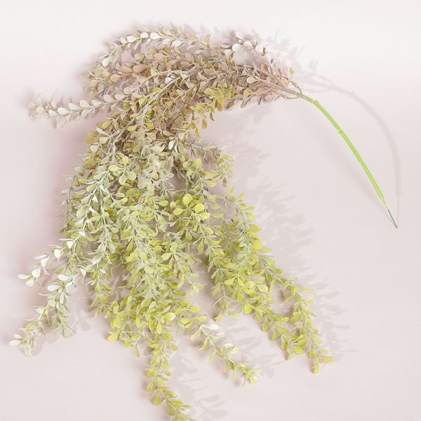 Mazzo cadente di bosso bianco verde, altezza 90 cm