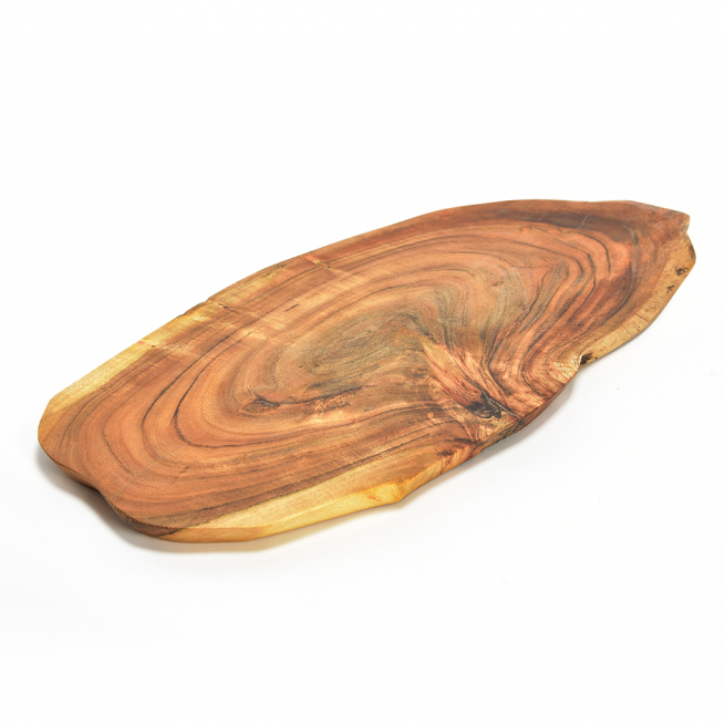 Tagliere in legno naturale, formato 23x45 cm