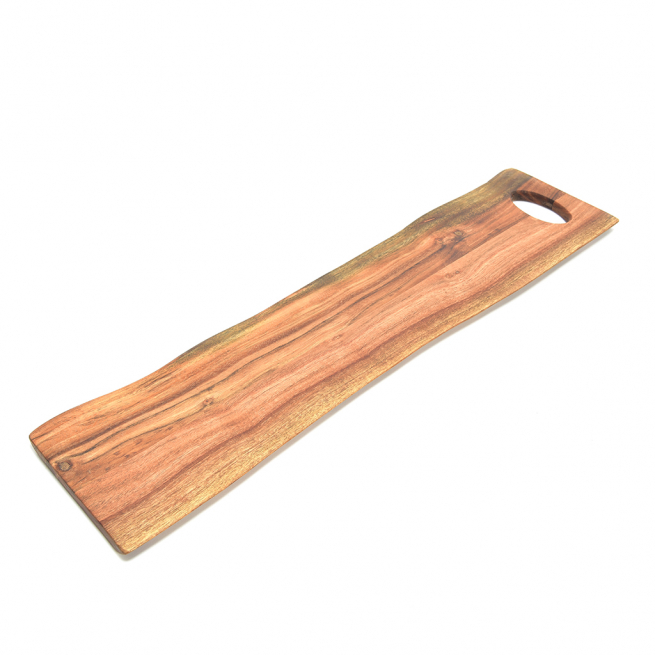 Tagliere in legno naturale, formato 17x70 cm