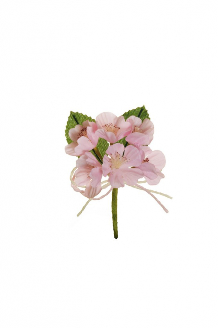 Pick fiore di pesco, altezza 10 cm, confezione da 24 pezzi