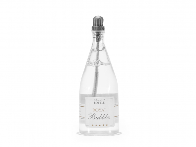 Bolle di sapone bottiglia Champagne, confezione da 24 pezzi