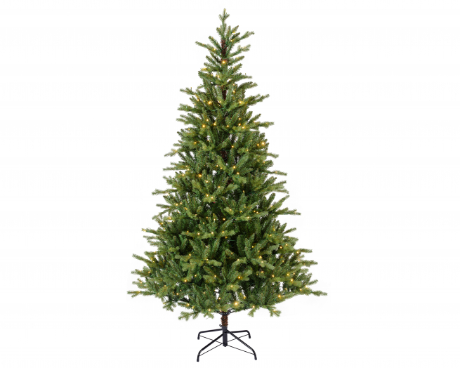 Pino "Allison" con 560 led , altezza 240 cm, diametro base 152 cm