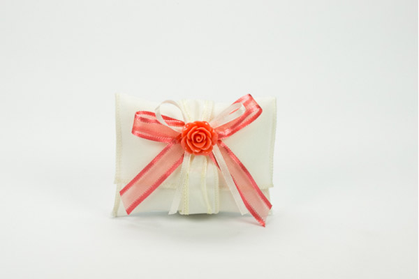 Bustina "Rosy" panna, 8x11 cm, confezione da 10 pezzi