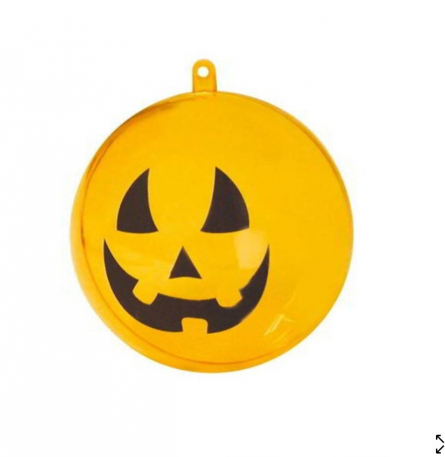 Sfera infrangibile "Halloween", diametro 8 cm