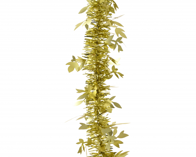Filo oro con foglie, diametro 3 cm, lunghezza 2 metri