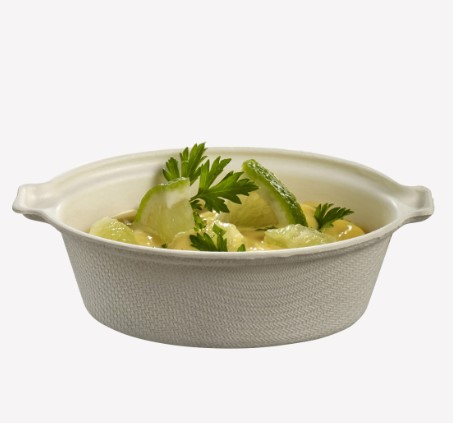Coppetta finger food "Cocotte" biodegradabile in polpa di cellulosa, capienza 52cc, confezione da 100 pezzi