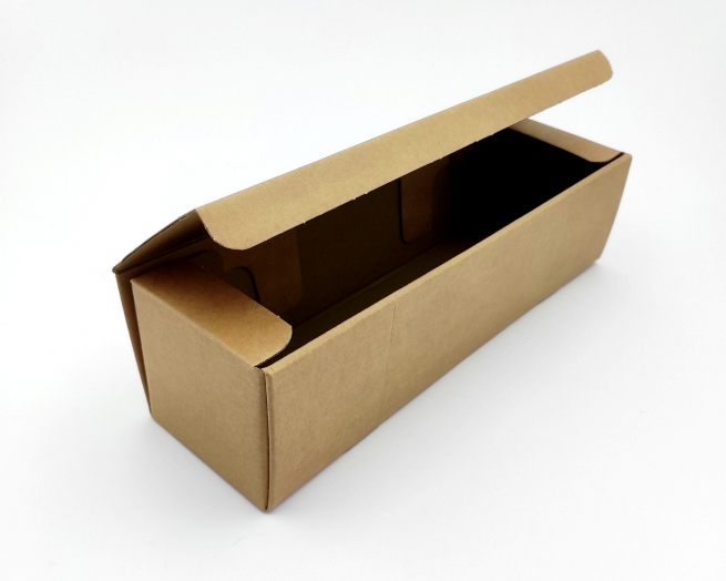 Scatola cantinetta porta bottiglia fantasia "Renna" automontante, 9x34x9 cm