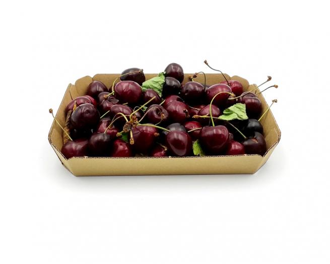 Vassoio in cartone avana idrorepellente, formato 15x21 cm, varie altezze