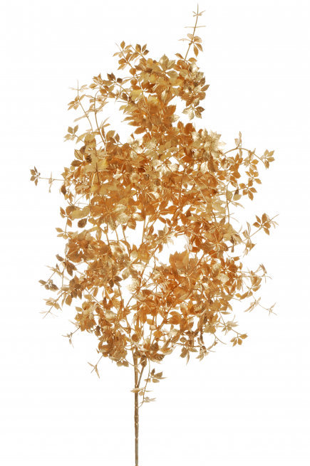 Ramo di vite americana oro, altezza 106 cm