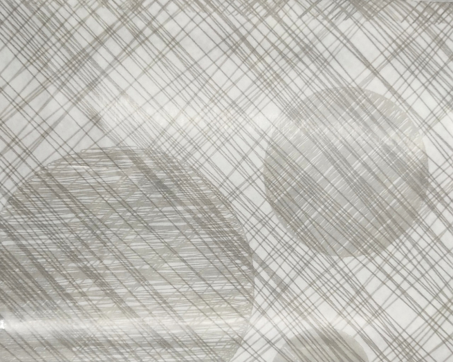 Tovaglia quadrata fantasia "Eclissi" grigio in tessuto non tessuto airlaid 100x100cm, confezione da 20 pezzi