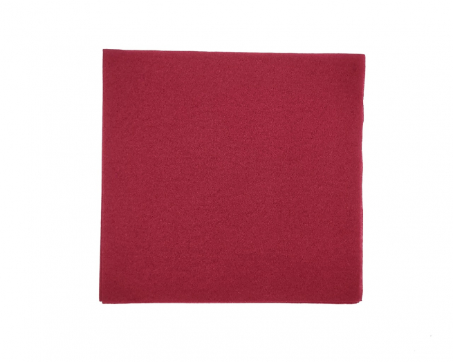 Tovagliolo TNT airlaid "LIGHT" bordeaux, formato 40x40cm, confezione da 50 pezzi