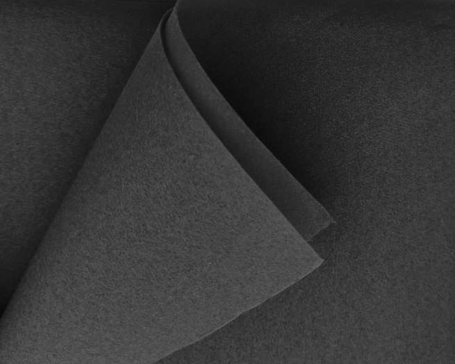 Tovagliolo TNT airlaid "LIGHT" nero, formato 40x40cm, confezione da 50 pezzi