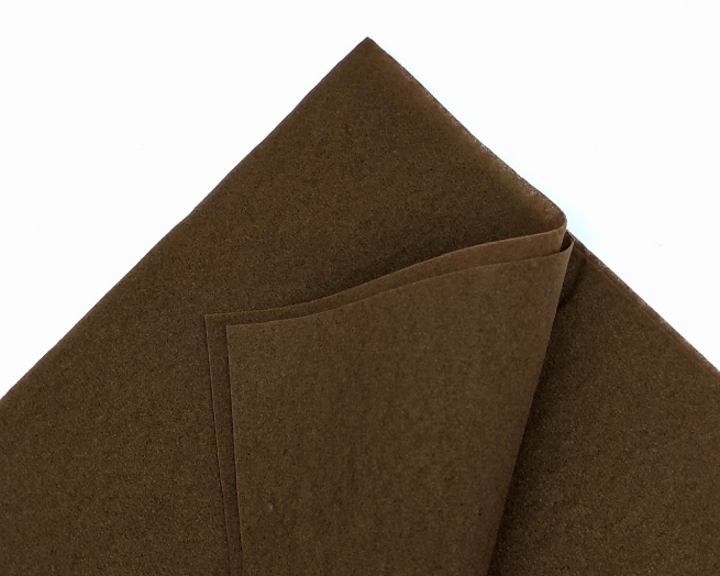 Tovagliolo TNT airlaid "LIGHT" marrone, formato 40x40cm, confezione da 50 pezzi