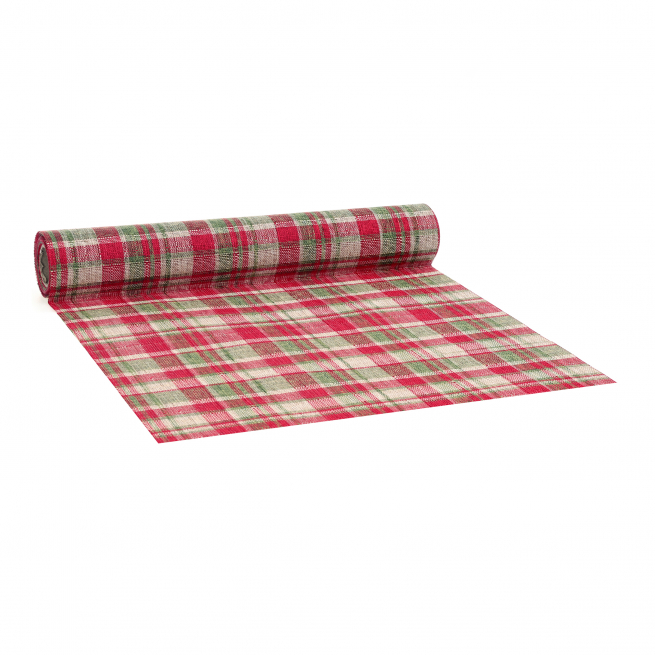 Telo decorativo "Check" altezza 28 cm, lunghezza 2.5 metri
