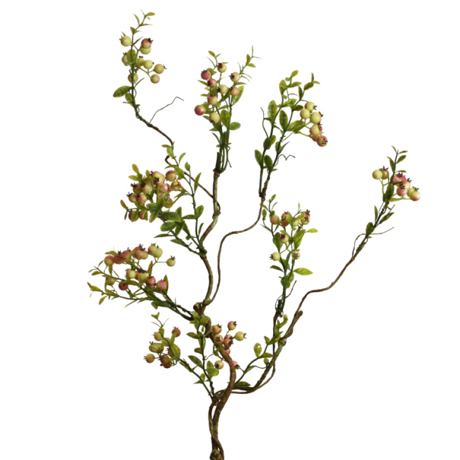 Ramo di bacche rosse, altezza 60 cm