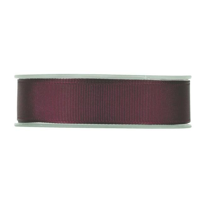 Rotolo nastro tessuto gros grain bordeaux