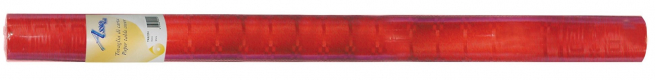 Tovaglia in carta goffrata damascata rossa, altezza 120cm, rotolo da 25 metri